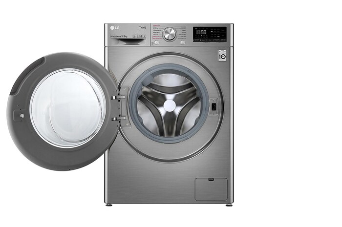 LG 9/6kg Washer Dryer LG Turbowash™, Graphite, FWV796STSE