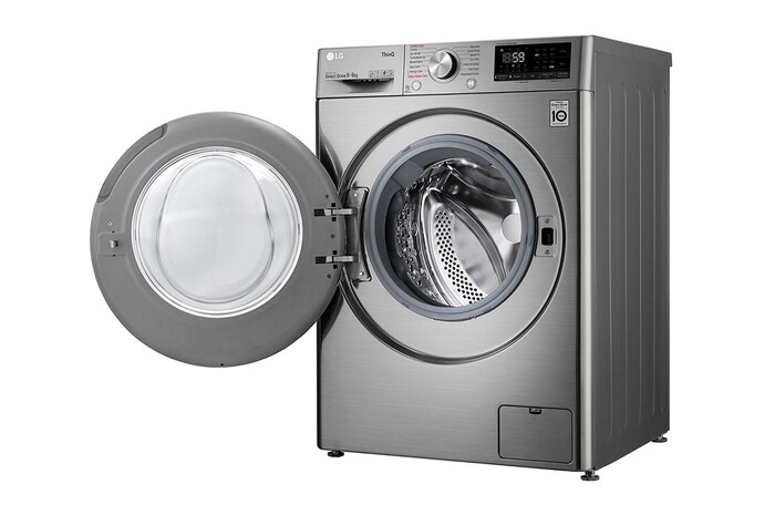LG 9/6kg Washer Dryer LG Turbowash™, Graphite, FWV796STSE
