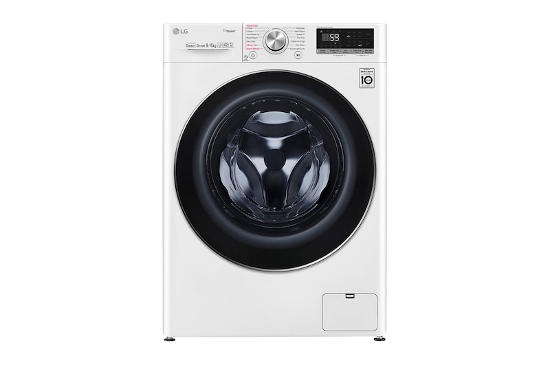 LG Turbowash™ FWV796WTS 9/6Kg 1400 Spin Washer Dryer – White, FWV796WTS