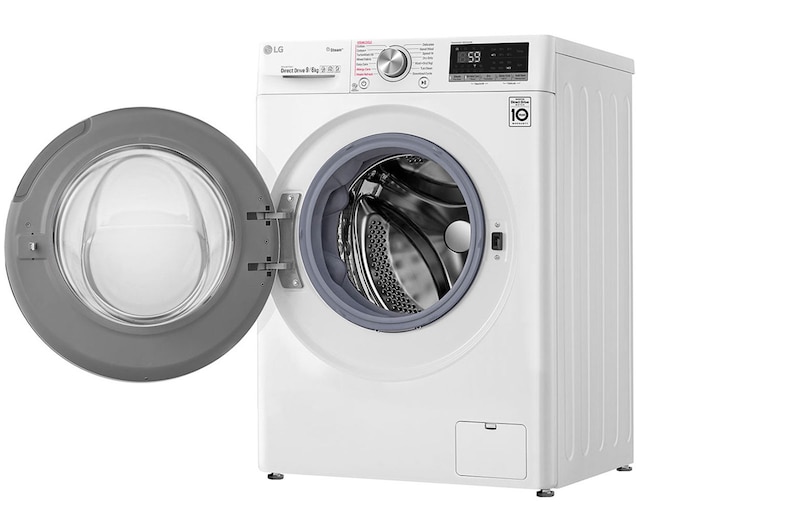 LG Turbowash™ FWV796WTS 9/6Kg 1400 Spin Washer Dryer – White, FWV796WTS