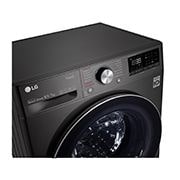 LG 10.5/7kg Washer Dryer Black Steel LG Turbowash360™, FWV917BTSE