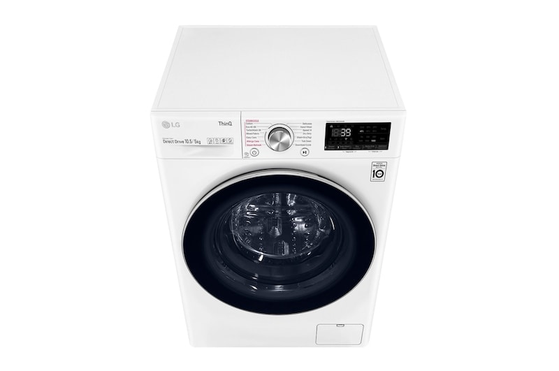 LG 10.5/7kg Washer Dryer White LG Turbowash360™, FWV917WTSE