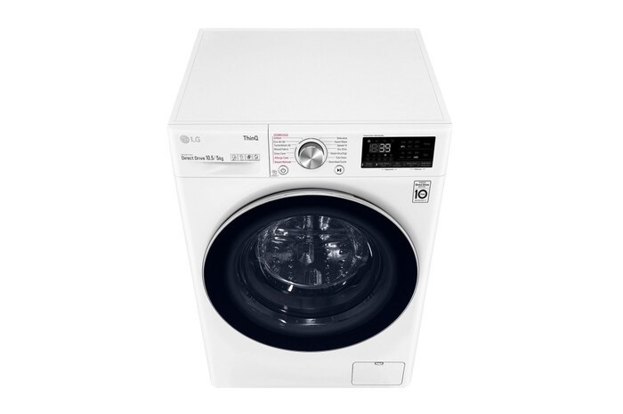 LG 10.5/7kg Washer Dryer White LG Turbowash360™, FWV917WTSE