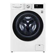 Front view of 10.5/7kg Washer Dryer White LG Turbowash360™(FWV917WTSE)