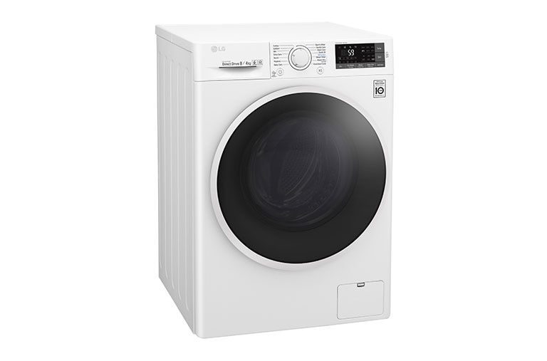 LG 8/4 KG Condensor Washer Dryer with multiple Wash Programs and Smart ThinQ™ connectivity, W5J6AM0WW