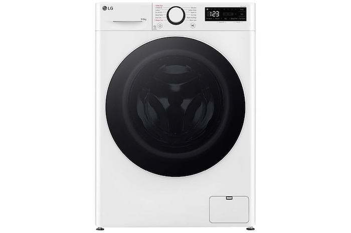 Front view of 9kg/6kg TurboWash™ Washer Dryer White - FWY696WWLN1