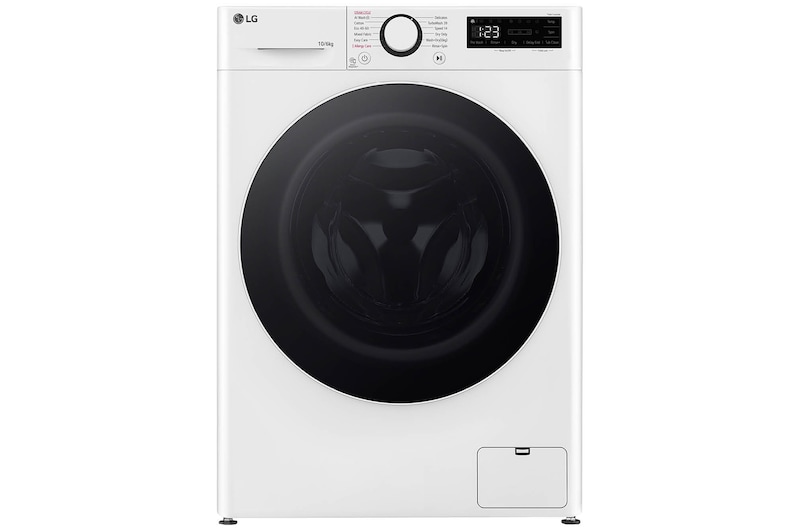 Front view of LG TurboWash™360 Washer Dryer 10kg / 6kg (FWY706WWTN1)