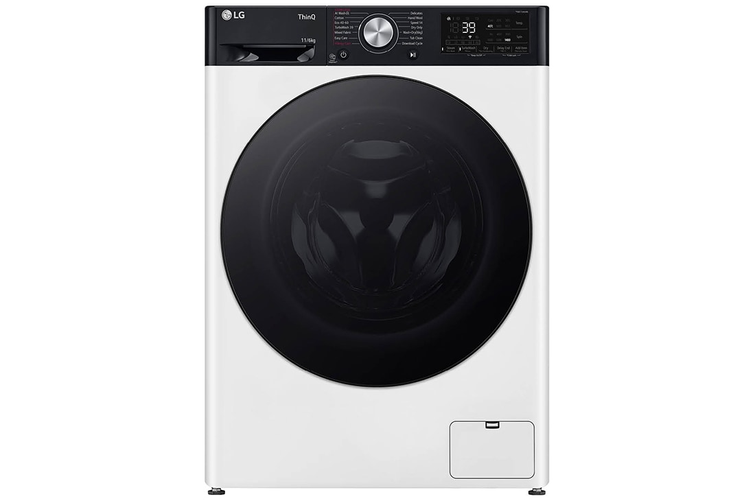  Front view of F11kg / 6kg Washer Dryer White - FWY916WBTN1
