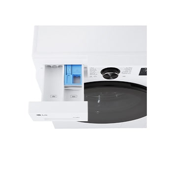 Front view of 11kg / 6Kg AI Direct Drive Washer Dryer Series 5, White - W4X5016TLB