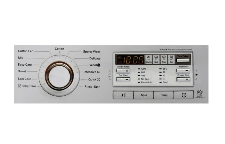 LG 7KG 6 Motion DD Washing Machine, F12B8QDA5