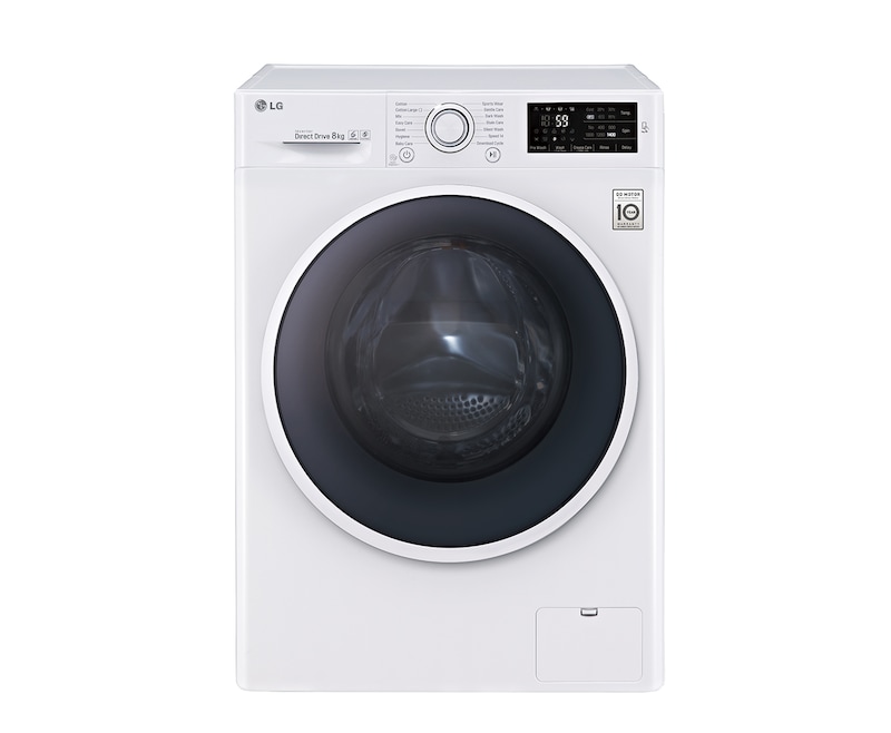 LG 8KG 6 MOTION DD WASHING MACHINE, F12U2TDN0