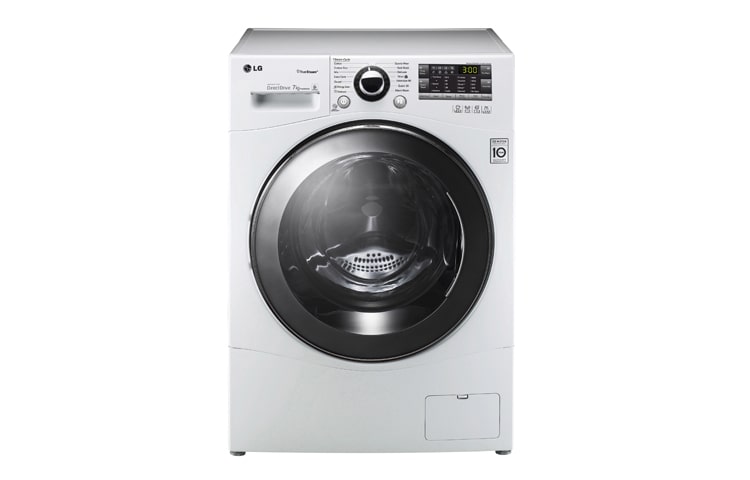 Front view of 7KG TRUESTEAM™ 6 MOTION DD WASHING MACHINE F14A8QDSA