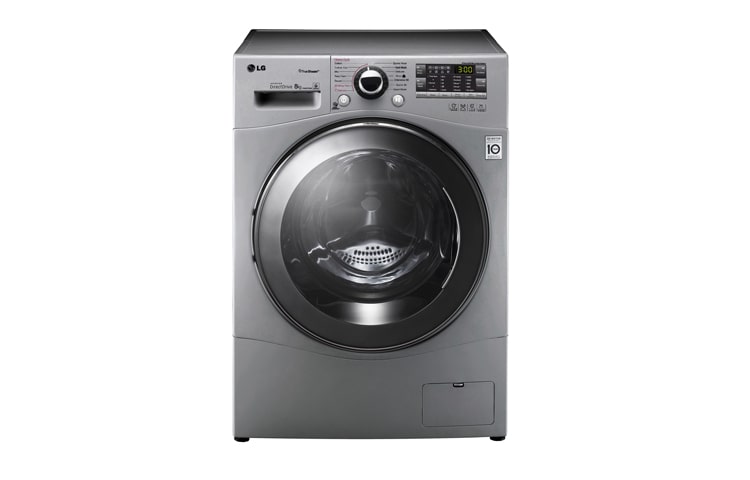 Front view of 8KG TRUESTEAM™ 6 MOTION DD WASHING MACHINE F14A8TDSA5