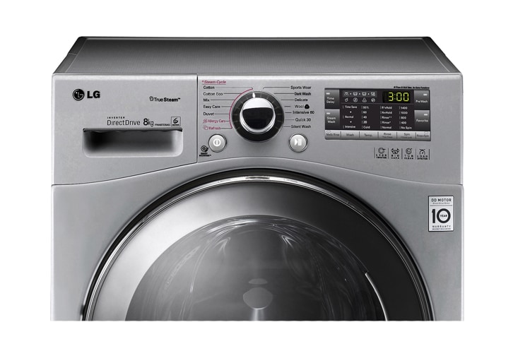 LG 8KG TRUESTEAM™ 6 MOTION DD WASHING MACHINE, F14A8TDSA5
