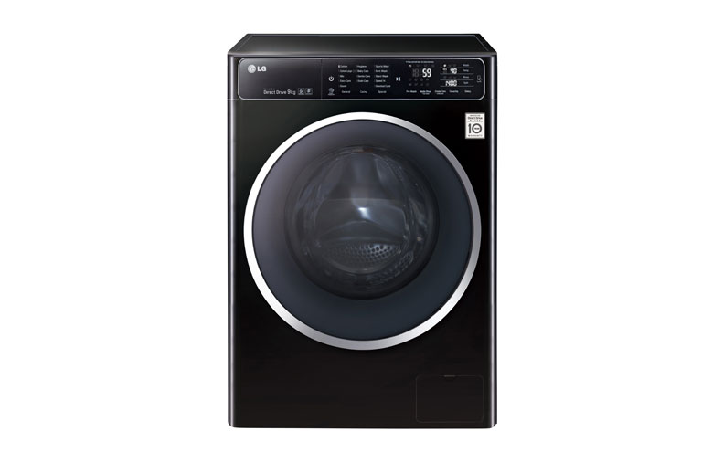 Front view of 9kg 6 Motion DD Washing Machine with TurboWash™ F14U1FCN8