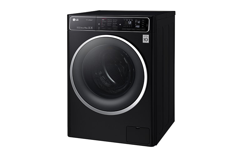 LG 10kg 6 Motion Direct Drive Washing Machine with TurboWash™ and TrueSteam™, F14U1JBS8