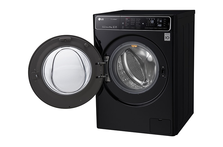 LG 10kg 6 Motion Direct Drive Washing Machine with TurboWash™ and TrueSteam™, F14U1JBS8