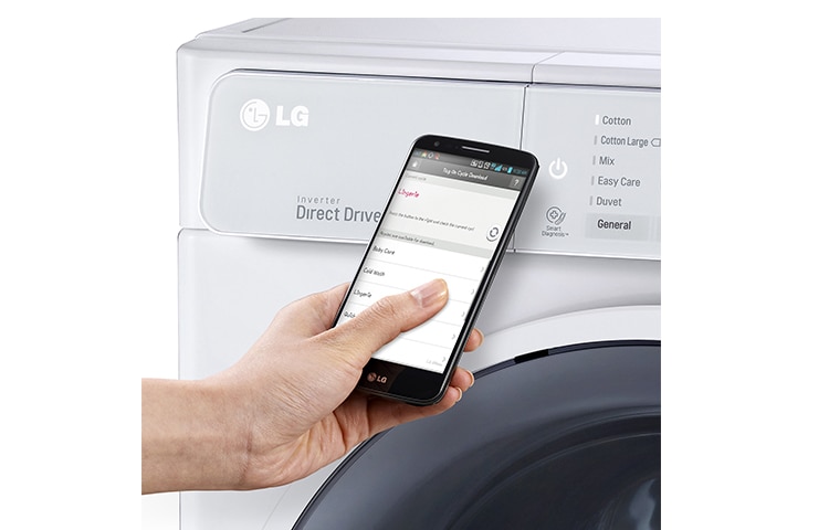 LG 7kg 6 Motion DD Washing Machine with TurboWash™, F14U1QDN0