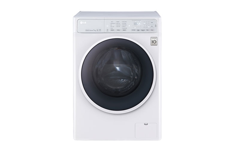 Front view of 7kg 6 Motion DD Washing Machine with TurboWash™ F14U1QDN0