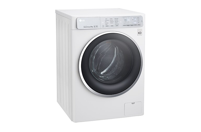 LG 8kg 6 Motion Direct Drive Washing Machine with TurboWash™, F14U1TCN2
