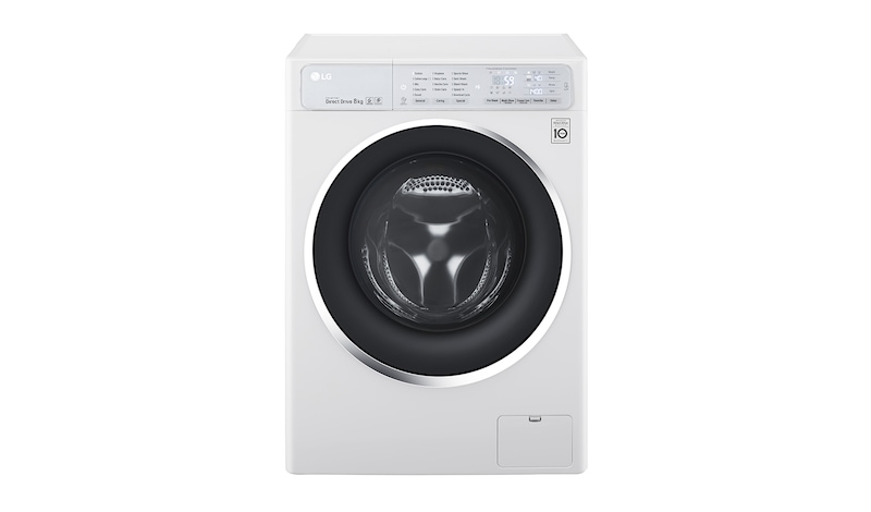 LG 8kg 6 Motion Direct Drive Washing Machine with TurboWash™, F14U1TCN2