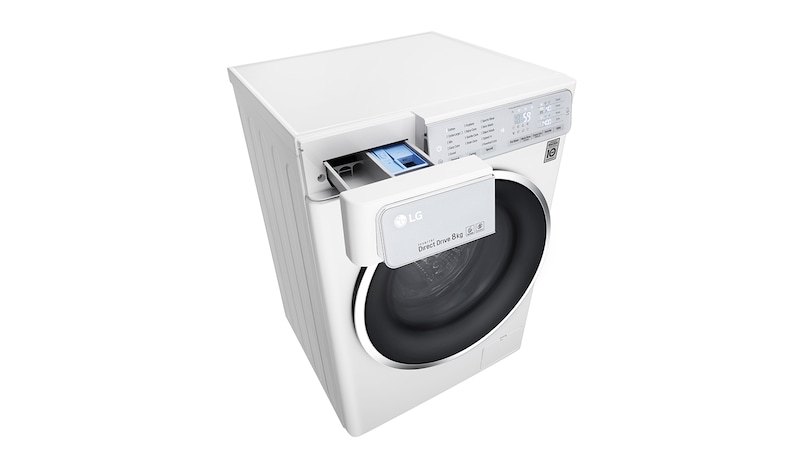 LG 8kg 6 Motion Direct Drive Washing Machine with TurboWash™, F14U1TCN2