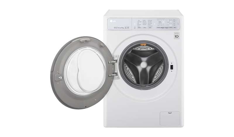 LG 8kg 6 Motion Direct Drive Washing Machine with TurboWash™, F14U1TCN2