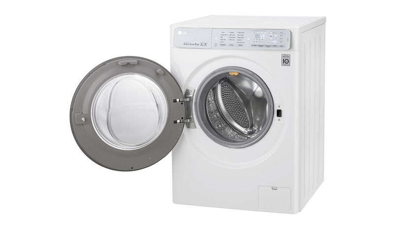 LG 8kg 6 Motion Direct Drive Washing Machine with TurboWash™, F14U1TCN2
