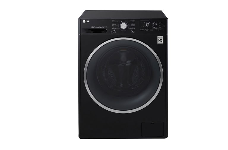 Front view of 8kg 6 Motion DD Washing Machine with TurboWash™ F14U2TCN8