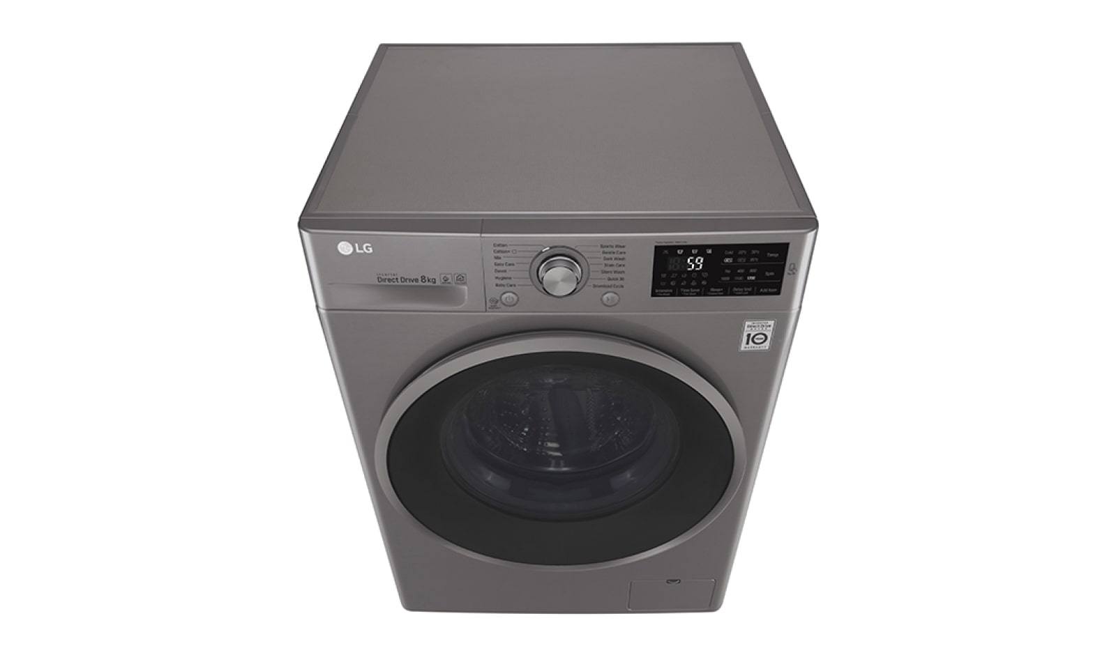 LG 8KG Washing Machine with multiple Wash Programs and Smart ThinQ connectivity, F2J6TN8S