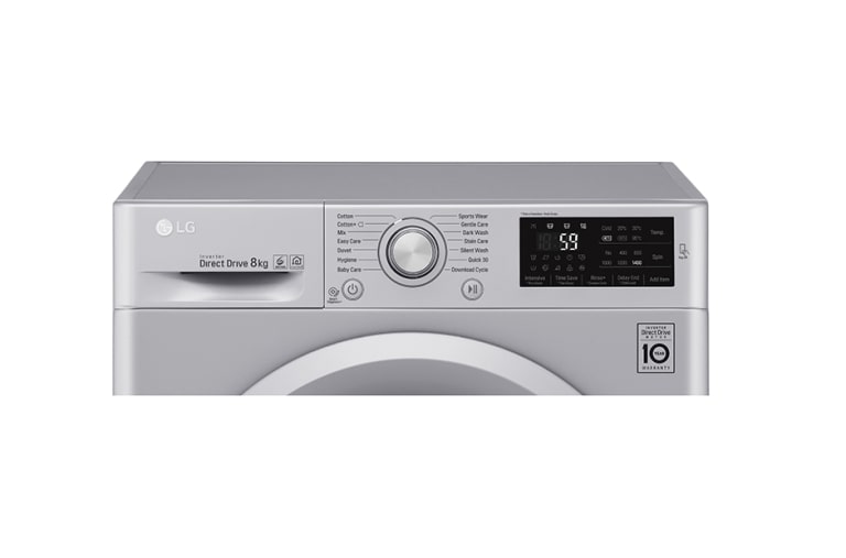 LG 8KG Washing Machine with multiple Wash Programs and Smart ThinQ connectivity, F4J5TN4L