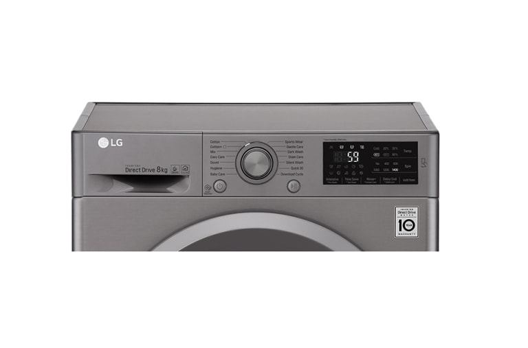 LG 8KG Washing Machine with multiple Wash Programs and Smart ThinQ connectivity, F4J5TN7S