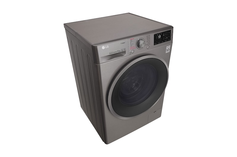 LG Steam™ F4J610SS 10kg 1400 Spin Washing Machine - Graphite, F4J610SS