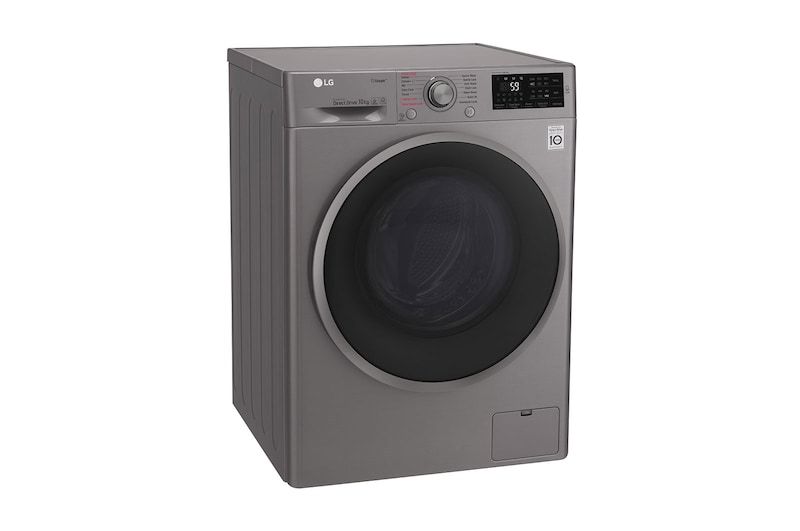 LG Steam™ F4J610SS 10kg 1400 Spin Washing Machine - Graphite, F4J610SS