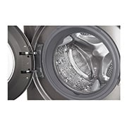 LG Steam™ F4J610SS 10kg 1400 Spin Washing Machine - Graphite, F4J610SS