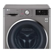 LG Steam™ F4J6JY2S 10Kg 1400 Spin Washing Machine - Graphite, F4J6JY2S