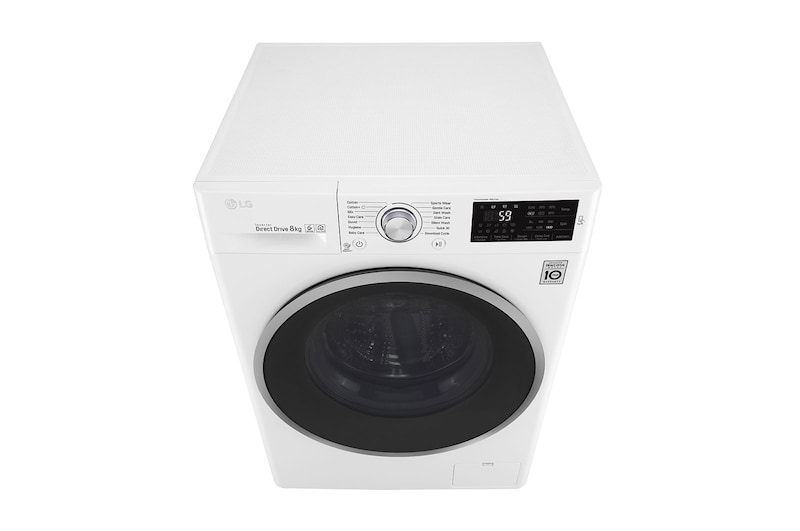 LG 8KG Washing Machine with multiple Wash Programs and Smart ThinQ connectivity, F4J6TN1W