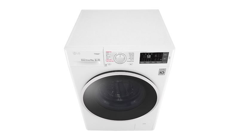 LG 8 KG Washing Machine with Steam technology and Smart ThinQ™ connectivity, F4J6TY0WW