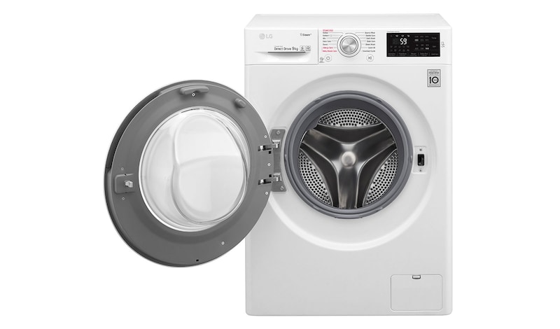 LG 9KG Washing Machine with Steam technology and Smart ThinQ™ connectivity, F4J6VY2W