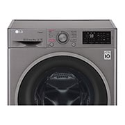 LG Steam™ F4J6VY8S 9Kg 1400 Spin Washing Machine - Graphite, F4J6VY8S