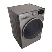 LG Steam™ F4J6VY8S 9Kg 1400 Spin Washing Machine - Graphite, F4J6VY8S