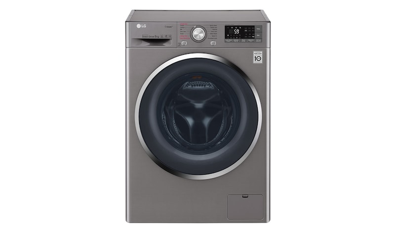 LG 8 KG Smart Washing Machine with Steam and Turbowash™ technology, F4J7TY2S