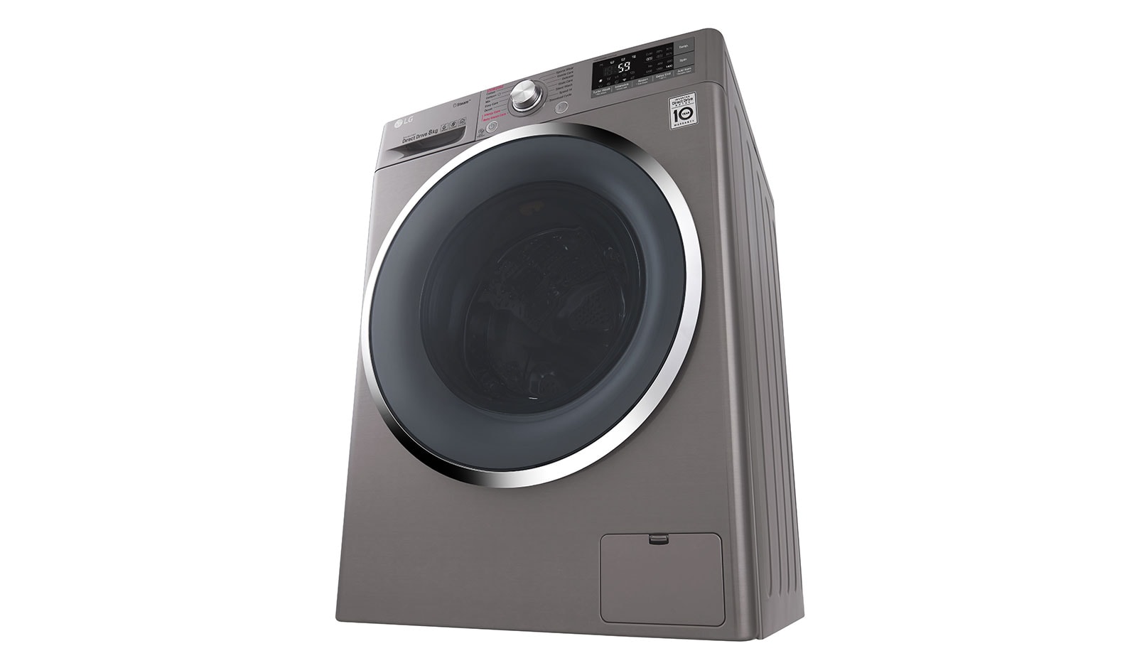 LG 8 KG Smart Washing Machine with Steam and Turbowash™ technology, F4J7TY2S