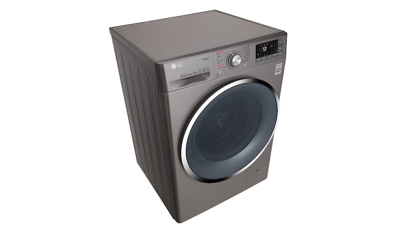LG 8 KG Smart Washing Machine with Steam and Turbowash™ technology, F4J7TY2S