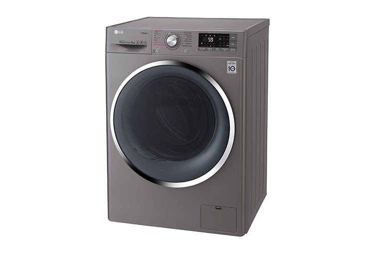 LG 8 KG Smart Washing Machine with Steam and Turbowash™ technology, F4J7TY2S