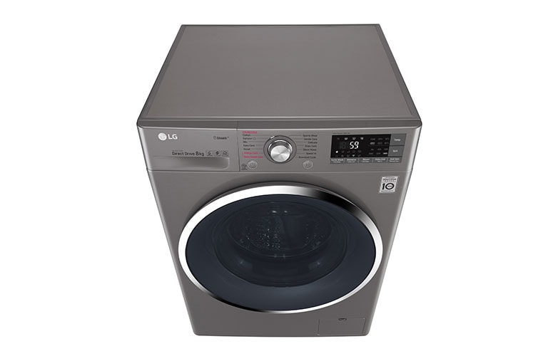 LG 8 KG Smart Washing Machine with Steam and Turbowash™ technology, F4J7TY2S