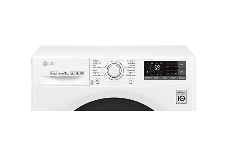 LG 9 KG Smart Washing Machine with Turbowash™ technology, F4J7VN0W