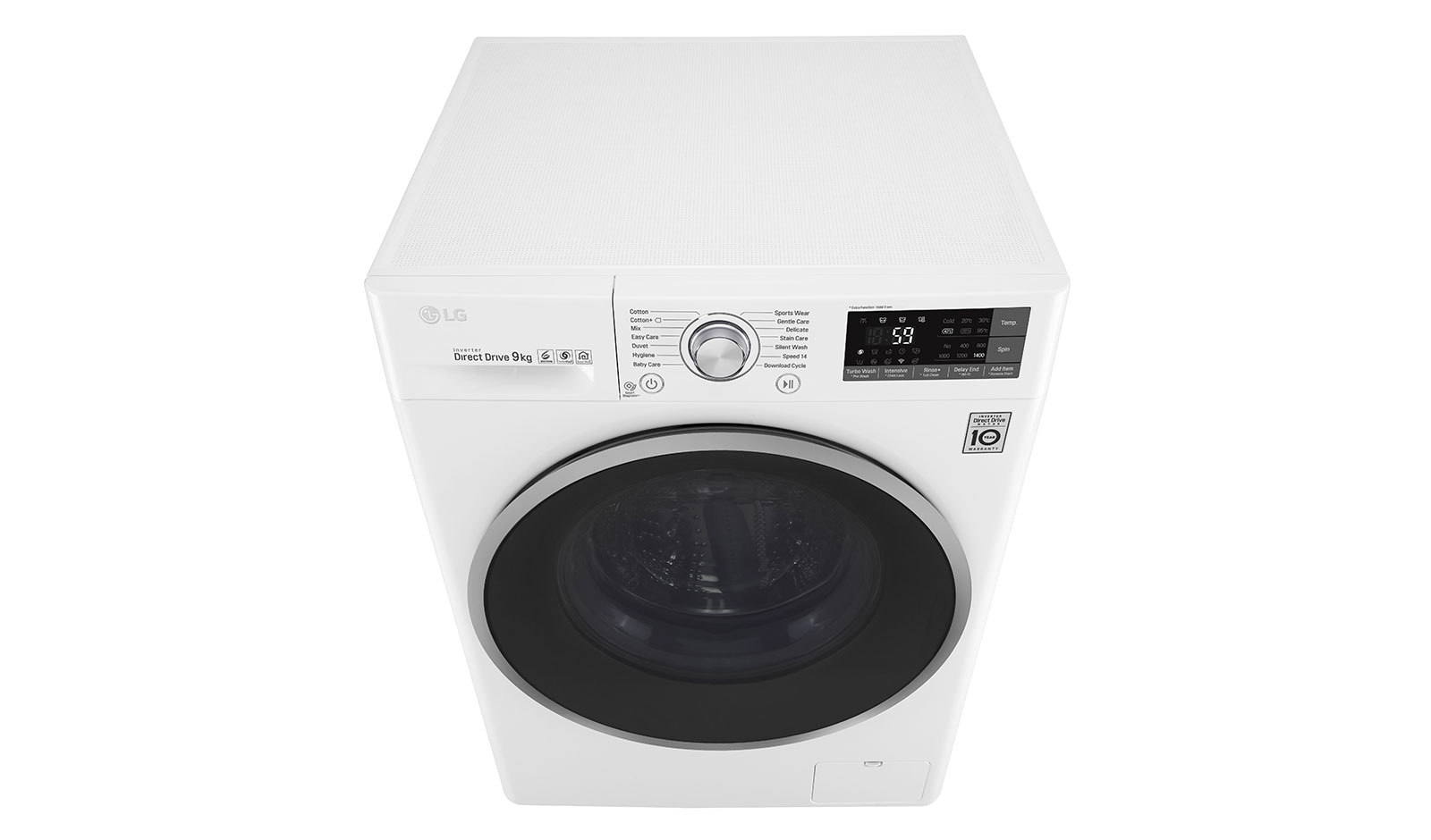 LG 9 KG Smart Washing Machine with Turbowash™ technology, F4J7VN1W