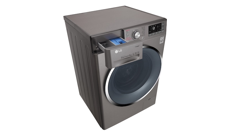 LG 9 KG Smart Washing Machine with Steam and Turbowash™ technology, F4J7VY2S