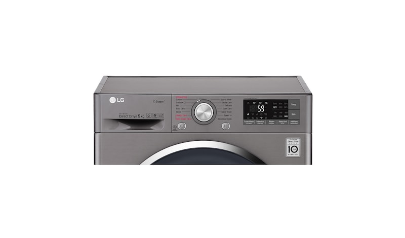 LG 9 KG Smart Washing Machine with Steam and Turbowash™ technology, F4J7VY2S